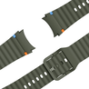 Bandz Bandz Samsung Galaxy Watch 6 - 44mm wave band 'Easy fit' (groen) Bandz Bandz Samsung Galaxy Watch 6 - 44mm wave band 'Easy fit' (groen)