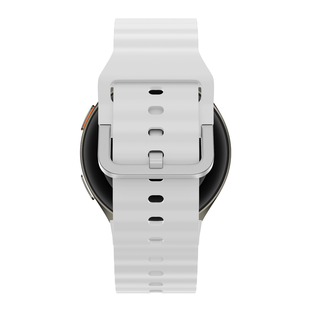 Bandz Bandz Samsung Galaxy Watch 6 - 40mm wave band 'Easy fit' (wit)