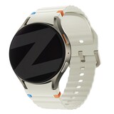 Bandz Bandz Samsung Galaxy Watch 6 - 40mm wave band 'Easy fit' (sterrenlicht) Bandz Bandz Samsung Galaxy Watch 6 - 40mm wave band 'Easy fit' (sterrenlicht)