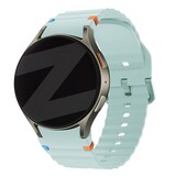 Bandz Bandz Samsung Galaxy Watch 7 - 44mm wave band 'Easy fit' (mint)