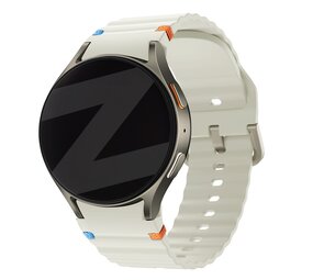 Bandz Bandz Samsung Galaxy Watch 7 - 40mm wave band 'Easy fit' (sterrenlicht) Bandz Bandz Samsung Galaxy Watch 7 - 40mm wave band 'Easy fit' (sterrenlicht)