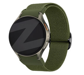 Bandz Bandz Samsung Galaxy Watch 4 44mm elastische band 'Easy fit' (groen) Bandz Bandz Samsung Galaxy Watch 4 44mm elastische band 'Easy fit' (groen)