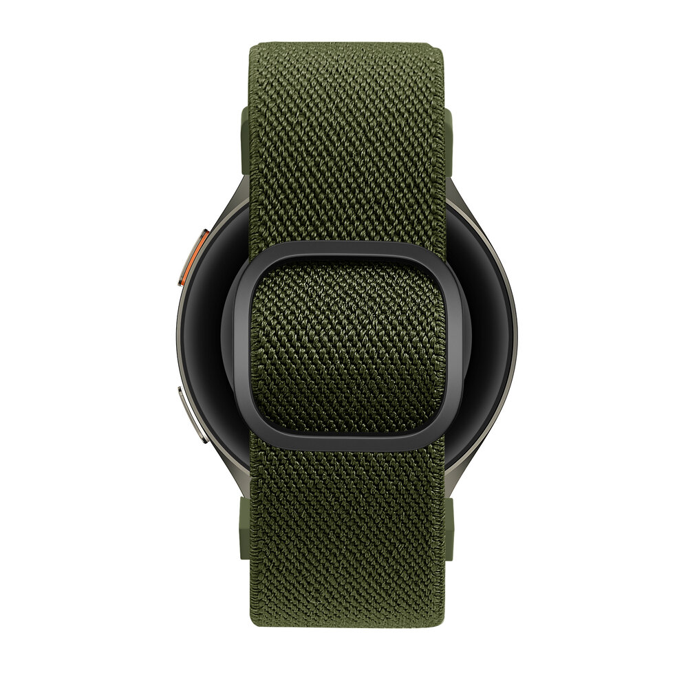 Bandz Bandz Samsung Galaxy Watch 4 44mm elastische band 'Easy fit' (groen) Bandz Bandz Samsung Galaxy Watch 4 44mm elastische band 'Easy fit' (groen)