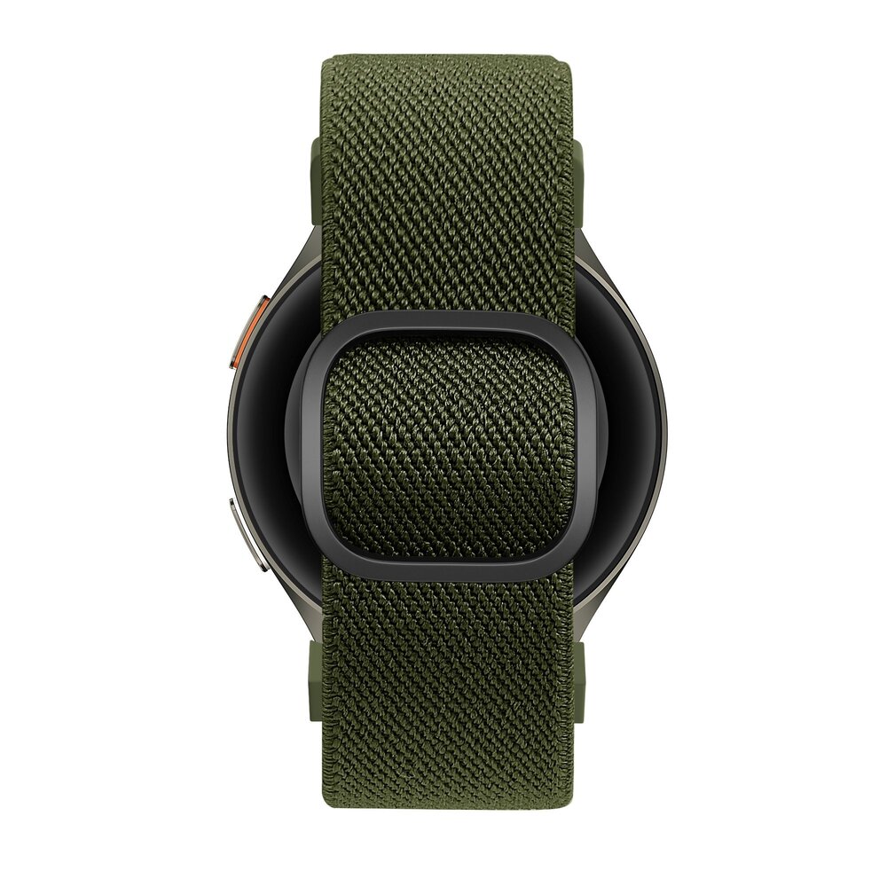 Bandz Bandz Samsung Galaxy Watch 4 Classic 42mm elastische band 'Easy fit' (groen)