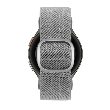 Bandz Bandz Samsung Galaxy Watch 4 Classic 42mm elastische band 'Easy fit' (grijs)