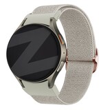 Bandz Bandz Samsung Galaxy Watch 5 Pro elastische band 'Easy fit' (beige) Bandz Bandz Samsung Galaxy Watch 5 Pro elastische band 'Easy fit' (beige)