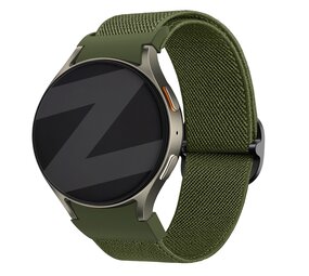 Bandz Bandz Samsung Galaxy Watch 5 - 44mm elastische band 'Easy fit' (groen) Bandz Bandz Samsung Galaxy Watch 5 - 44mm elastische band 'Easy fit' (groen)