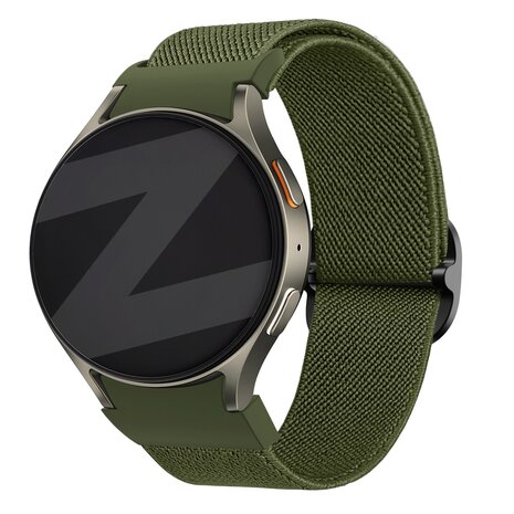 Bandz Bandz Samsung Galaxy Watch 5 - 40mm elastische band 'Easy fit' (groen) Bandz Bandz Samsung Galaxy Watch 5 - 40mm elastische band 'Easy fit' (groen)