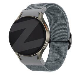 Bandz Bandz Samsung Galaxy Watch 5 - 40mm elastische band 'Easy fit' (grijsblauw)