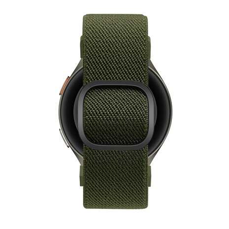 Bandz Bandz Samsung Galaxy Watch 6 Classic - 47mm elastische band 'Easy fit' (groen)
