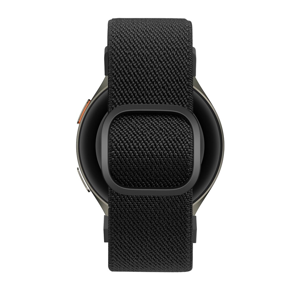 Bandz Bandz Samsung Galaxy Watch 6 - 40mm elastische band 'Easy fit' (zwart)