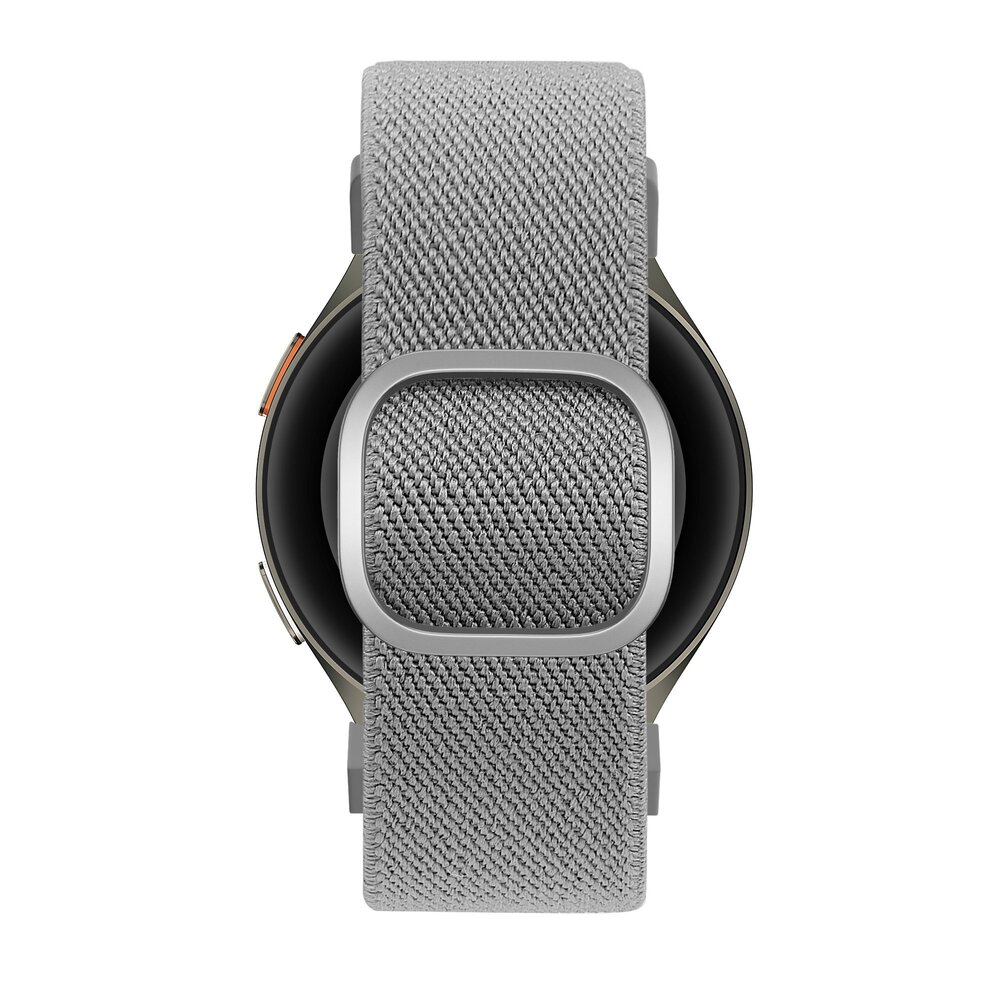 Bandz Bandz Samsung Galaxy Watch 7 - 40mm elastische band 'Easy fit' (grijs)