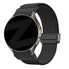 Bandz Bandz Samsung Galaxy Watch 4 44mm gevlochten band 'Easy fit' (zwart) Bandz Bandz Samsung Galaxy Watch 4 44mm gevlochten band 'Easy fit' (zwart)