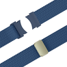 Bandz Bandz Samsung Galaxy Watch 4 Classic 46mm gevlochten band 'Easy fit' (blauw) Bandz Bandz Samsung Galaxy Watch 4 Classic 46mm gevlochten band 'Easy fit' (blauw)