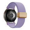 Bandz Bandz Samsung Galaxy Watch 4 Classic 42mm gevlochten band 'Easy fit' (lila) Bandz Bandz Samsung Galaxy Watch 4 Classic 42mm gevlochten band 'Easy fit' (lila)