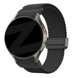 Bandz Bandz Samsung Galaxy Watch 7 - 40mm gevlochten band 'Easy fit' (zwart) Bandz Bandz Samsung Galaxy Watch 7 - 40mm gevlochten band 'Easy fit' (zwart)