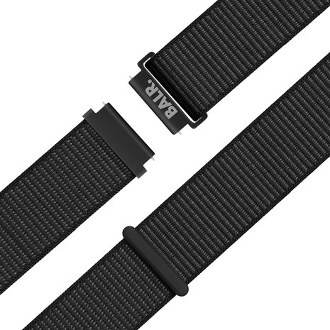 BALR. BALR Polar Ignite nylon band (zwart) BALR. BALR Polar Ignite nylon band (zwart)