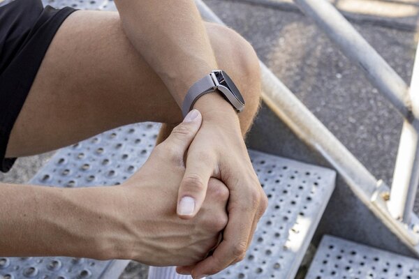 BALR. BALR Polar Pacer Milanese band (zilver)