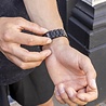 BALR. BALR Samsung Galaxy Watch 6 Classic 43mm stalen band (zwart) BALR. BALR Samsung Galaxy Watch 6 Classic 43mm stalen band (zwart)