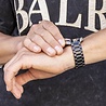 BALR. BALR Samsung Galaxy Watch 6 Classic 47mm stalen band (zwart) BALR. BALR Samsung Galaxy Watch 6 Classic 47mm stalen band (zwart)