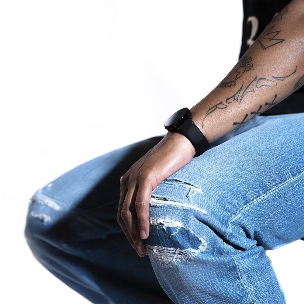 BALR. BALR Fossil Gen 5 hexagon Sport bandje (zwart) BALR. BALR Fossil Gen 5 hexagon Sport bandje (zwart)