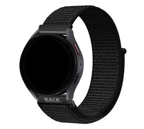 BALR. BALR Samsung Galaxy Watch 46mm nylon band (zwart)