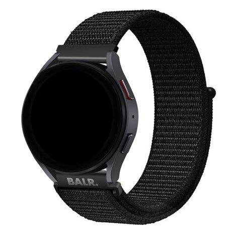 BALR. BALR Xiaomi Watch S1 nylon band (zwart) BALR. BALR Xiaomi Watch S1 nylon band (zwart)