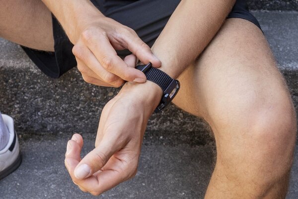 BALR. BALR Xiaomi Watch S1 nylon band (zwart) BALR. BALR Xiaomi Watch S1 nylon band (zwart)