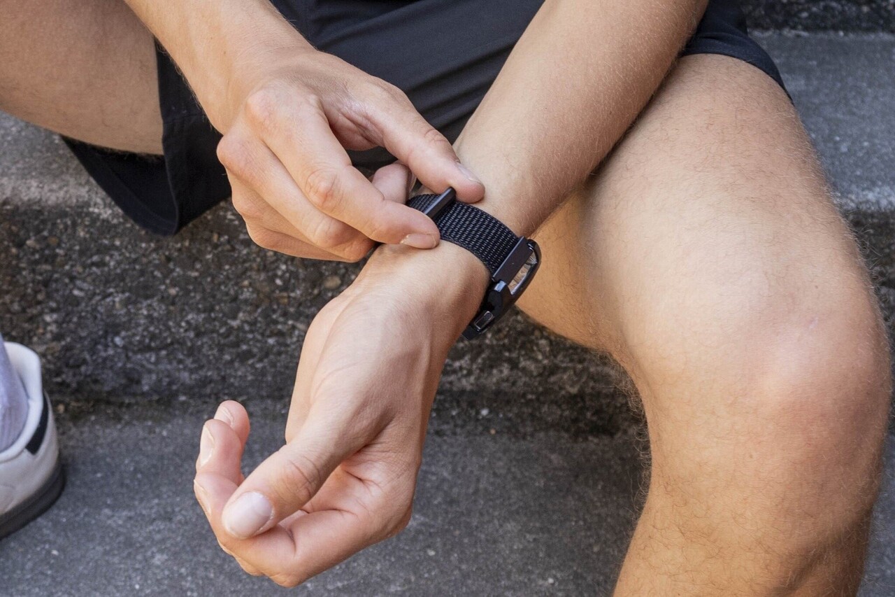 BALR. BALR Polar Grit X nylon band (zwart) BALR. BALR Polar Grit X nylon band (zwart)