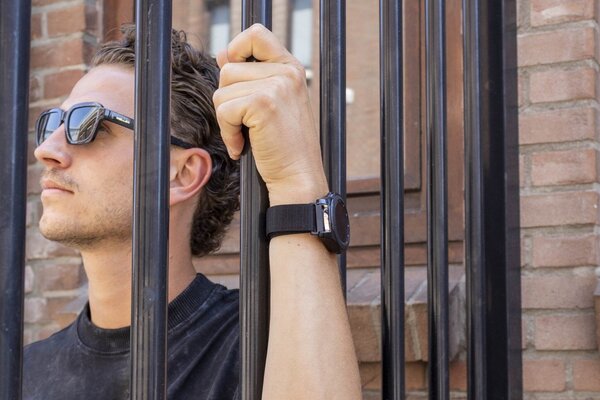 BALR. BALR Polar Vantage M Alpine loop band (zwart)