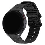 BALR. BALR Polar Grit X Pro nylon band met gesp (zwart)