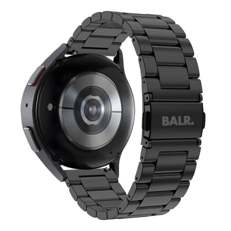 BALR. BALR Amazfit GTR 3 (Pro) stalen band (zwart) BALR. BALR Amazfit GTR 3 (Pro) stalen band (zwart)