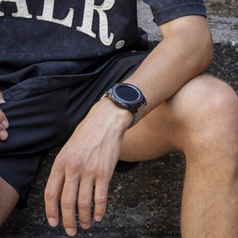 BALR. BALR OnePlus Watch stalen band (zilver)