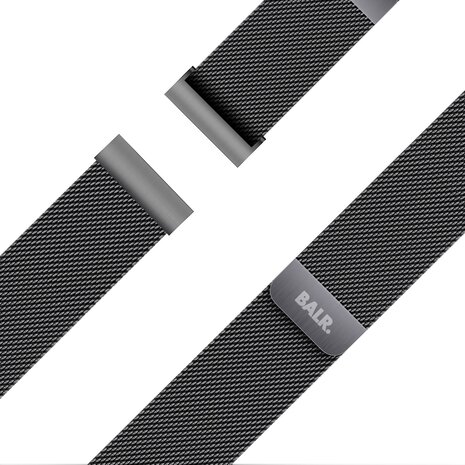 BALR. BALR OnePlus Watch Milanese band (zwart)