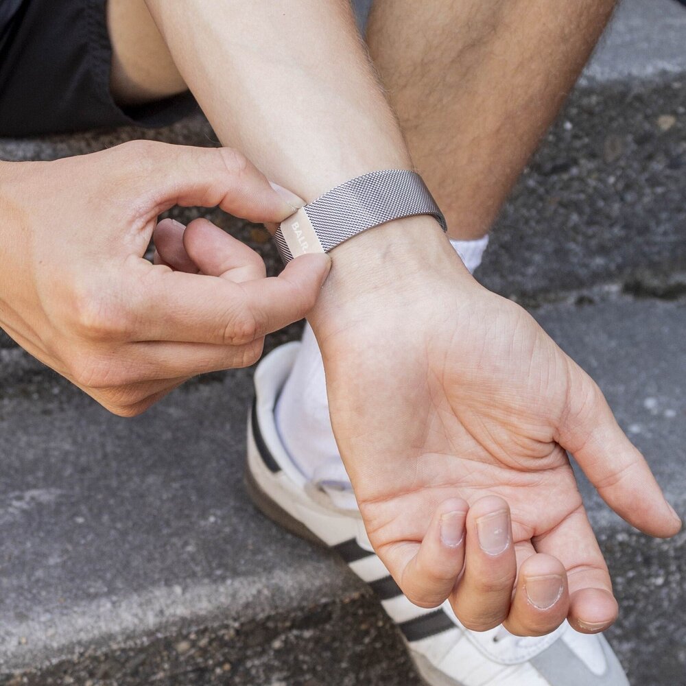 BALR. BALR Xiaomi Watch S1 Milanese band (zilver) BALR. BALR Xiaomi Watch S1 Milanese band (zilver)