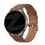 Bandz Bandz Coros Apex 42mm lederen band 'Easy fit' (bruin)