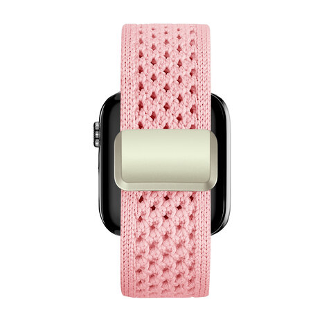 Bandz Bandz Bandz Apple Watch vintage nylon band (roze)