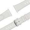Bandz Bandz Huawei Watch GT 5 - 41mm lederen band 'Easy fit' (wit) Bandz Bandz Huawei Watch GT 5 - 41mm lederen band 'Easy fit' (wit)