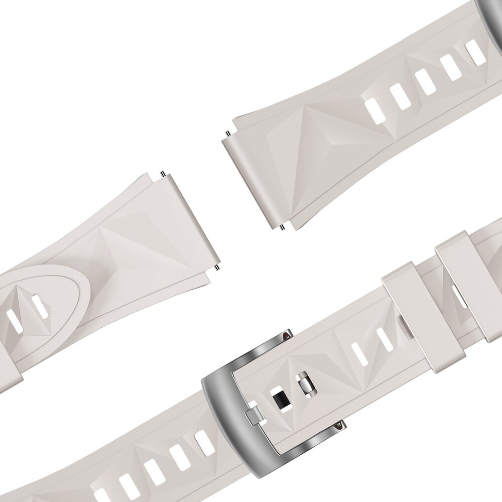 Bandz Bandz Fossil Gen 6 - 42mm siliconen band 'Easy fit' (sterrenlicht)