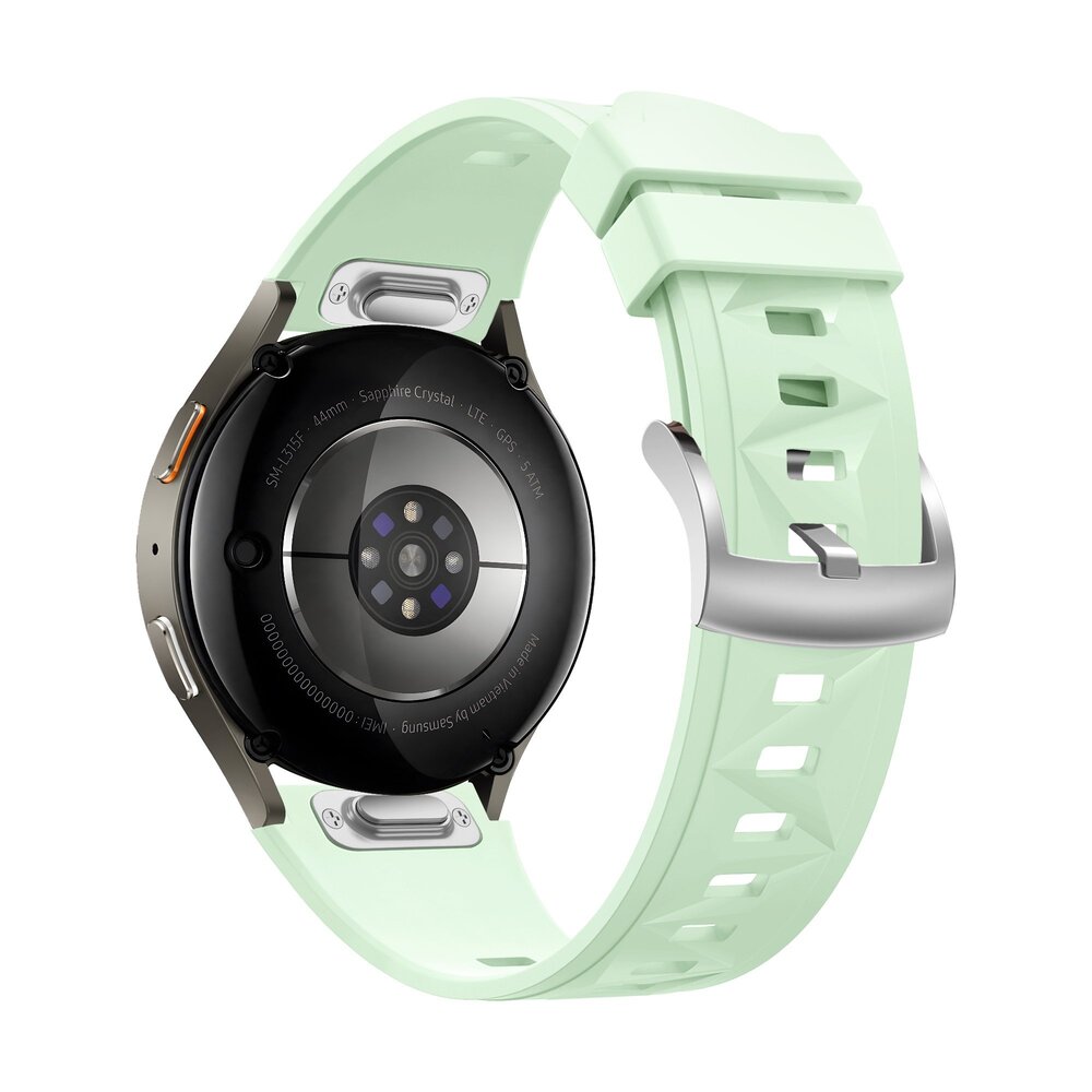 Bandz Bandz Withings ScanWatch Light siliconen band 'Easy fit' (lichtgroen)