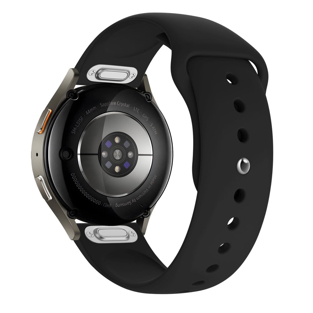 Bandz Bandz Xiaomi Mi Watch sport band 'Easy fit' (zwart)