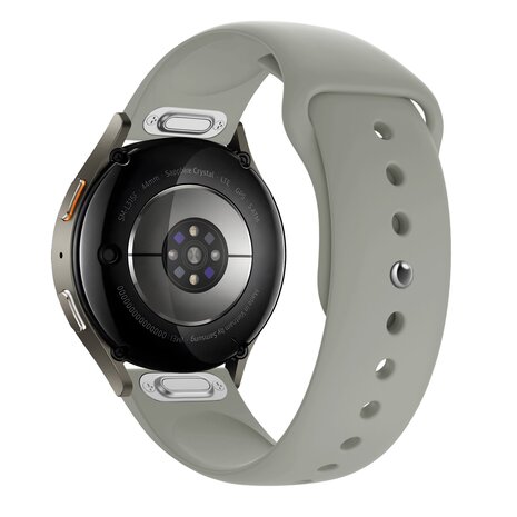 Bandz Bandz Xiaomi Watch S4 sport band 'Easy fit' (lichtgrijs)