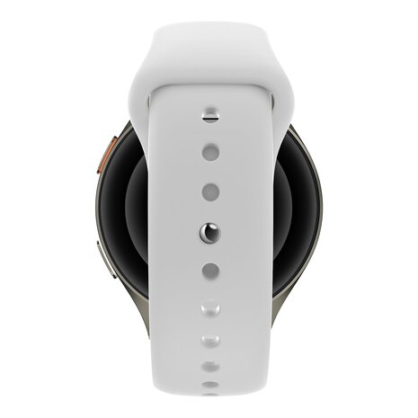 Bandz Bandz Samsung Galaxy Watch 4 Classic 42mm sport band 'Easy fit' (wit)