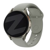 Bandz Bandz Huawei Watch GT 3 42mm sport band 'Easy fit' (lichtgrijs)