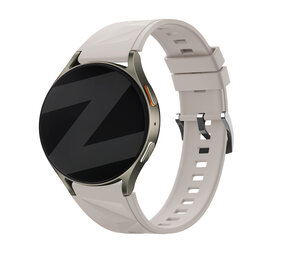 Bandz Bandz Fossil Gen 5e - 42mm siliconen band 'Easy fit' (sterrenlicht)