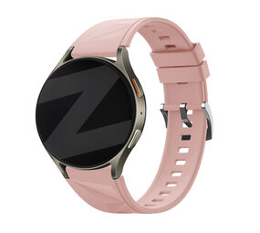 Bandz Bandz Fossil Gen 6 - 42mm siliconen band 'Easy fit' (roze)