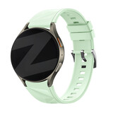 Bandz Bandz Huawei Watch 5 - 42mm siliconen band 'Easy fit' (lichtgroen)