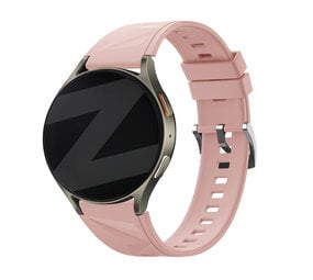 Bandz Bandz Huawei Watch GT 5 - 41mm siliconen band 'Easy fit' (roze)