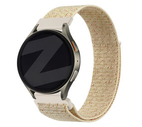 Bandz Bandz Huawei Watch GT 5 Pro - 42mm nylon band 'Easy fit' (blossom) Bandz Bandz Huawei Watch GT 5 Pro - 42mm nylon band 'Easy fit' (blossom)