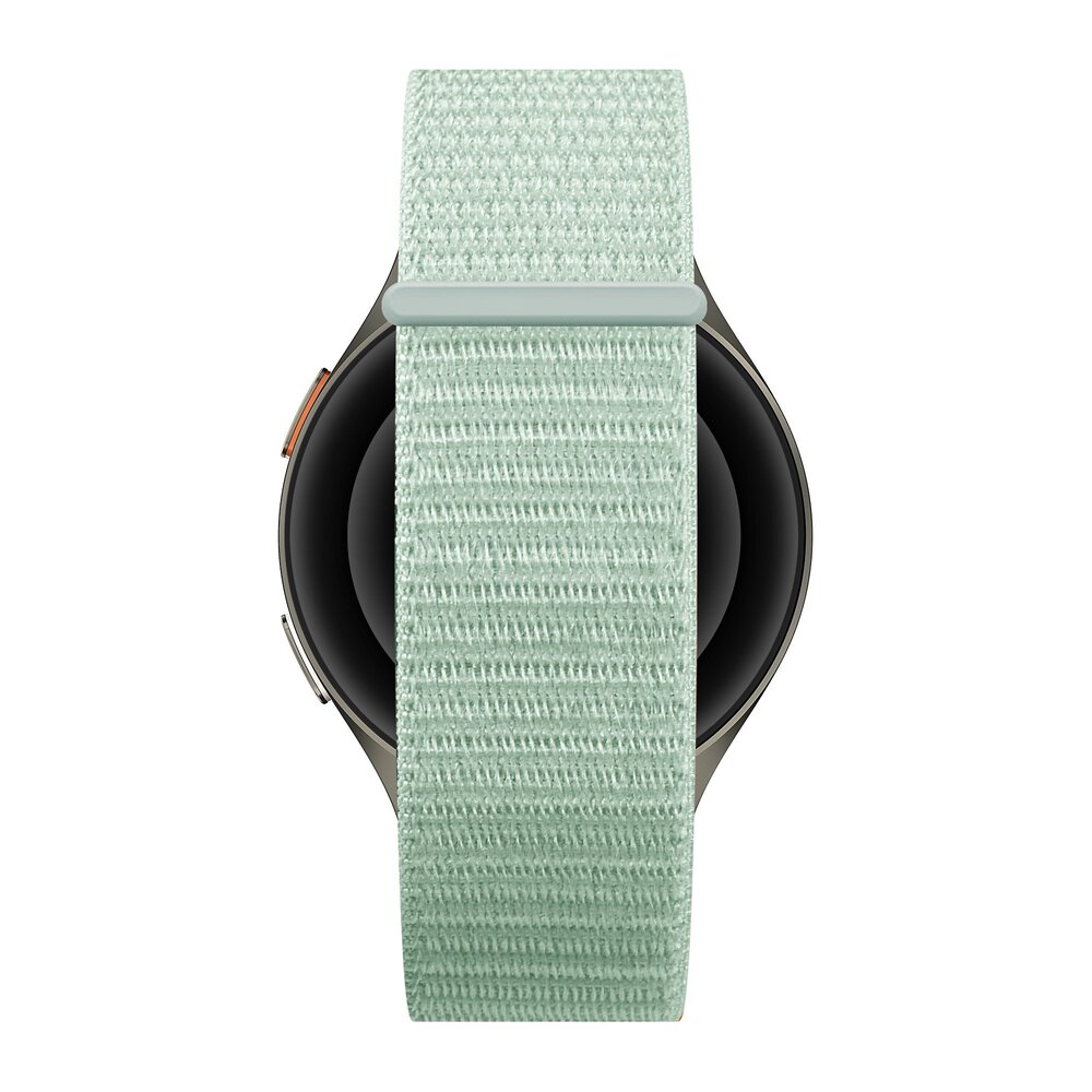 Bandz Bandz Huawei Watch GT 4 - 41mm nylon band 'Easy fit' (lichtgroen) Bandz Bandz Huawei Watch GT 4 - 41mm nylon band 'Easy fit' (lichtgroen)